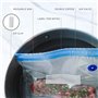 Sacs Sous Vide 15 Pcs Sacs De Stockage Des Aliments Sous Vide Réutilisables Avec 1 Pompe À Main, 4 Clips D'étanchéité et 4 Clips