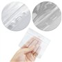 10 Pcs Porte Carte Transparent, Badge Transparent Plastique, Imperméable à l'eau des Porte-Badges, Étui pour Cartes d'identité, 