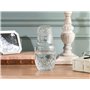 Bedside Water Carafe avec verre Set carafe en verre Carafe à eau de nuit Carafe à eau pour chambre à coucher Carafe à eau Table 