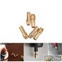 CTRICALVER 20 pcs En Laiton Perceuse Mandrin Précision 0.5-3.2mm En Laiton Pince De Serrage Mandrin Convient Outils Rotatifs Rec