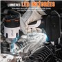 LiTHELi Clé à Chocs sans Fil Brushless 1/2" (12.7mm), 450 N·m Boulonneuse à Choc Electrique 3 Vitesses Réglables, avec Batterie