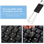 skytowards Kit de Nettoyage de Clavier, 2 Extracteurs de Touches + 2 Brosses de Clavier, Outil de Démontage Expert avec Brosses 