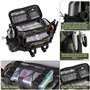 HWSWSH Sac de Pêche en Plein Air Pêche Tissu d'Oxford Extérieur Fishing Bag Multifonctionnel avec Sangles réglables, Grande capa