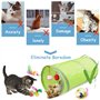 TOPSEAS Kit Jouet Chats Animaux Domestiques Toys pour Chaton Minou,Jouet De Boule De Chat Tunnel Jeu 32 pièces