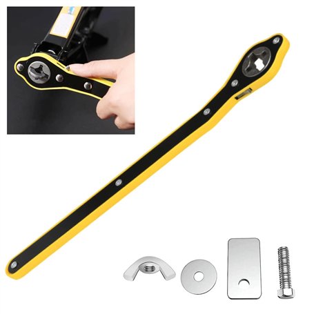 HJYDGJ Clé de Cric de Voiture Cle Cric Voiture Universel Crique Voiture Cric à Cliquet Pour Voiture Avec Elevateur Voiture Clé À