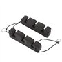 Magnetic Rod Holder,2Pcs Fly Canne à Pêche Barre Porte Support and Portable Magnétique Voiture Tige and Rack Fly Rod Densité de 