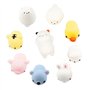 Amaza 36Pcs Squishy Kawaii Petit Animaux Anti Stress Reliever Jouet (Multicolore)