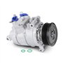 Frankberg Compresseur Climatisation avec attelage Compatible avec A4 8EC B7 8K2 B8 8KH B8 8ED B7 8K5 B8 8H7 8HE Exeo 3R2 3R5 A6