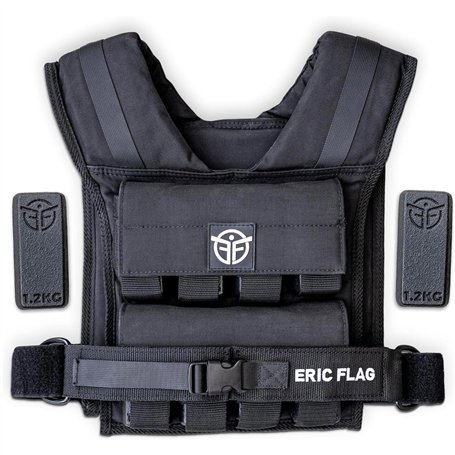 Eric Flag Gilet Lesté - Veste lestée Ajustable 20kg