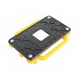 RIIEYOCA Support de refroidissement pour processeur AMD avec quatre vis pour prise AM2 AM3 Jaune et noir