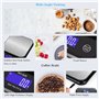 Rhorawill Balance de Cuisine Numérique, Haute Précision 5kg/0,1g Balance de Alimentaire, Balance Cuisine électronique avec Affic