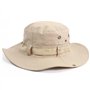 DHSBGWSX 1 chapeau de soleil pliable - Chapeau de protection solaire d'été - Beige - Chapeau de chasse - Respirant et confortabl