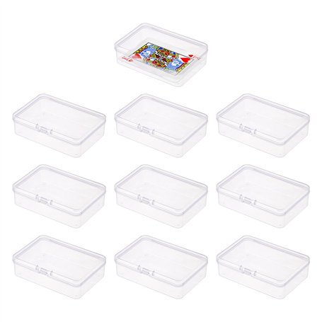 DHSBGWSX Boîte de rangement pour 10 cartes