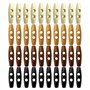 Lot de 40 Boutons en Corne et Bois - Double Trou