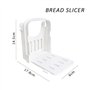 1 pièce Machine à pain pliable Coupe-pain manuel Outil de découpe de pain Toast Coupe-gâteau Coupe-pain fait maison