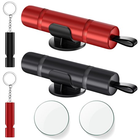 Zikenis 2 Pièces Marteau de Sécurité pour Voiture