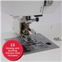 SINGER Quantum Stylist 9960 Computerized Portable Sewing Machine with 600-Stitches Electronic Auto Pilot Mode, Extension Table a