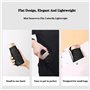 Vinmooog ,Mini parapluie de poche pliable femme parapluie anti tempete/UV Compact Portable étanche Ombrelle de Voyage-le noir
