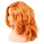 Götz 1192054 postiche aux Cheveux Roux et aux Yeux Marrons - Tête de Coiffure et de Maquillage de 28 cm de Haut en Set de 57 piè