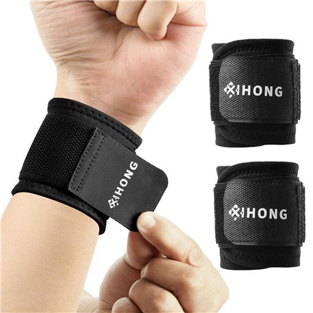 2 Pcs Maintien Poignet Protege Poignet Musculation Bandage Poignet Bande Poignet Musculation Sangle Poignet Musculation Bande Po