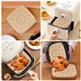 100 Papier Sulfurisé Air Fryer,Perforé Papier Cuisson Air Fryer,Jetable Antiadhésive Sans Huile Papier Parchemin Accessoires pou