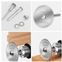 Disques de Coupe pour Outil Rotatif,Mini Lame de Scie Circulaire,Mini Disque Diamant à Tronçonner,HSS lames de scie outil rotati
