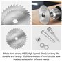 Disques de Coupe pour Outil Rotatif,Mini Lame de Scie Circulaire,Mini Disque Diamant à Tronçonner,HSS lames de scie outil rotati
