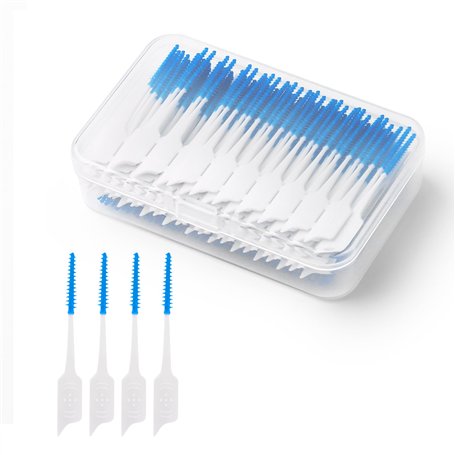 200 Pcs Brossettes Interdentaires