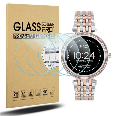 Diruite 4-Pièces Compatible avec Michael Kors Women's Gen 5E 42mm Protection Écran