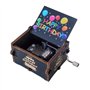Qaixwuyi Boîte à Musique Bois Boîte à Musique Happy Birthday Boîte à Musique Manivelle Boîte à Musique Vintage Boîte à Musique S