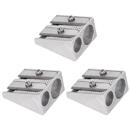 Taille-Crayon En Métal 3 Pièces