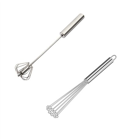 Naisfei Lot de 2 Batteurs à Œufs