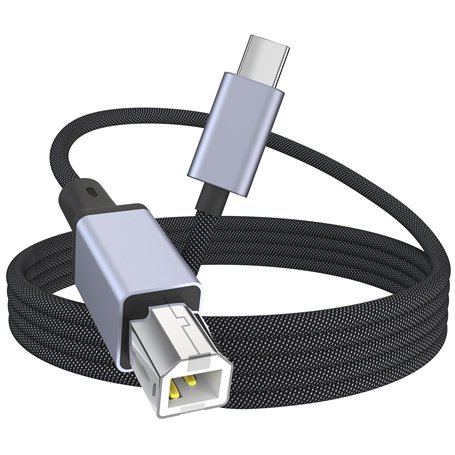 Câble d'imprimante USB C et câble MIDI USB C