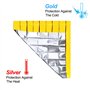 Traxenta 5 Pièces Couverture de Survie Reutilisable, Couvertures Thermiques d'urgence Indéchirable & Imperméable pour l'extérieu