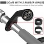 Support Compteur Velo Support GPS Guidon de Vélo Compatible avec Garmin Edge 530 540 520 510 500 200 130 20 25 800 810 820 830 8