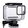 Boîtier étanche Compatible avec GoPro Hero 9/Hero 10/Hero 11 Black Caméra d'action Boitier de Protection Plongée 45M avec Vis Lo