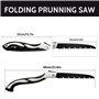 Scies d'élagage Multifonction Scie Pliante 30cm Lame en Acier Scie à Elaguer pour Emondage Jardinage Couper Bois Elaguer le Jard