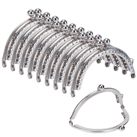 Arc en Métal Cadre Baiser Fermoir Serrure Semi-Circulaire Sac À Main Sac Cadre Fermoir Serrure Fermoirs Craft Cadre pour DIY Por