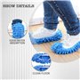 Lavable et Réutilisable Chaussons de Nettoyage pour La Maison