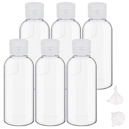 6 Pièces Flacons Vide de Voyage
