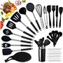 JOYBOY 37 Pièces Kit Ustensiles de Cuisine en Acier Inoxydable