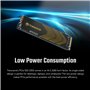 Transcend SSD M.2 2280 PCIe Gen4x4 de 1 To, jusqu'à 7 400 Mo/s, SSD interne NVMe avec dissipateur thermique en graphène avec con