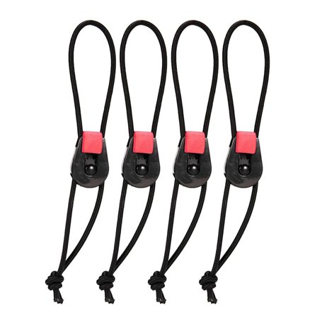 MiOYOOW 4PCS Sangles Canne à Pêche Élastiques