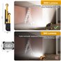 50W Projecteur LED, 5000LM Super Brillant Projecteur LED Extérieur IP66 Etanche, Éclairage de Sécurité Extérieur pour Terrains,