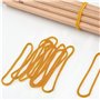 Lot de 50 Elastique Caoutchouc,63 X 3 mm Elastique Bureau Petit Elastique Anneaux en Caoutchouc,Bandes élastiques Durables et Ré