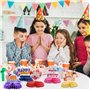 Centre de Table Anniversaire Nid d'abeille