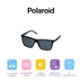 Polaroid PLD 2050/S M9 807 55 Sunglasses, 807/M9 Black, Homme