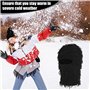 CZAYEFNH Cagoule Homme Femme Tour de Cou Cache-Cou,Lot de 2 Masque Cagoule Velo Hiver Balaclava Masque de Ski ,Coupe-Vent Campin