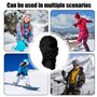 CZAYEFNH Cagoule Homme Femme Tour de Cou Cache-Cou,Lot de 2 Masque Cagoule Velo Hiver Balaclava Masque de Ski ,Coupe-Vent Campin