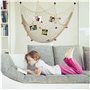 KUBDPQOR Filet de pêche décoratif – Rete da pesca decorativa parfait pour une décoration murale artistique - cadre photo mural i